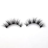 Visofree Eyelashes Mink Eyelashes Cruelty-free Medium Volume 3D Mink Strip Eyelashes Dramatic False Eyelashes (E10)