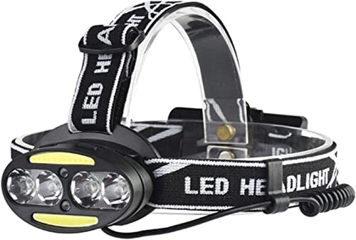 DULASP 30000LM XM-L T6 Led Headlight Headlamp Sensor Lamp Chip Rechargeable Night Fishing Flashlight Torch