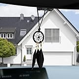 Mini Dream Catcher 7pcs Set - Car Interior Rearview Mirror Dangle Bag Pendant Charm 1.2" Diameter and 9" Long