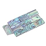 Abalone Shell Inlay, 10Pcs Nature Guitars Inlay Material Colourful for Mosaic Art for Jewelry Design