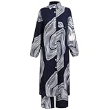 Plus Size Abayas Dress For Women Muslim Long Sleeve Loose Top Pants 2 Pcs Dubai Islamic Muslim Women Matching Sets Prime Muslim Dress On Prime Muslim Dress For Women Prayer Clothes Blue Print XL