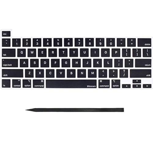 Bfenown Replacement US Keyboard Key Cap Keycaps Keys for MacBook Pro Retina 16 inch A2141 MVVL2LL/A MVVM2LL/A, 13 inch A2289 A2251 MWP72LL/A MXK62LL/A 2019 2020 Year EMC 3348 EMC3349 3456