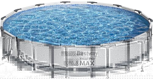 Bestway Steel Pro MAX 14' x 33" Round Above Ground Pool Set | Includes 530gal Filter Pump