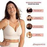 SHAPERMINT Bras for Women - Lingerie Bra, Bralettes for Women with Support, No Underwire Plus Size Bras for Women Chocolate