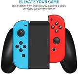 SENBOMA OEM Switch Joycon Controller Charger Comfort Charging Grip Joy Con Holder Bracket Accessories with Charging Cable (Bulk Packaging)