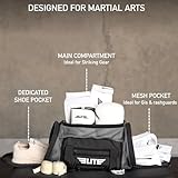 Elite Sports Boxing Gym Duffle Bag for MMA, BJJ, Jiu Jitsu gear,Duffel Athletic Gym Boxing Bag