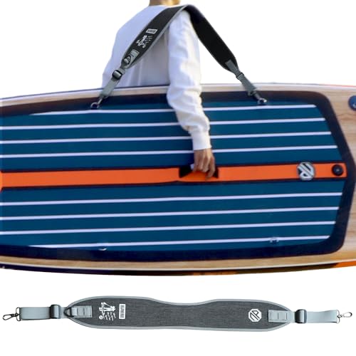niphean SUP Carrying Strap, Paddle Board Accessories for Inflatable Paddle Boards, Adjustable Strap for Paddleboard