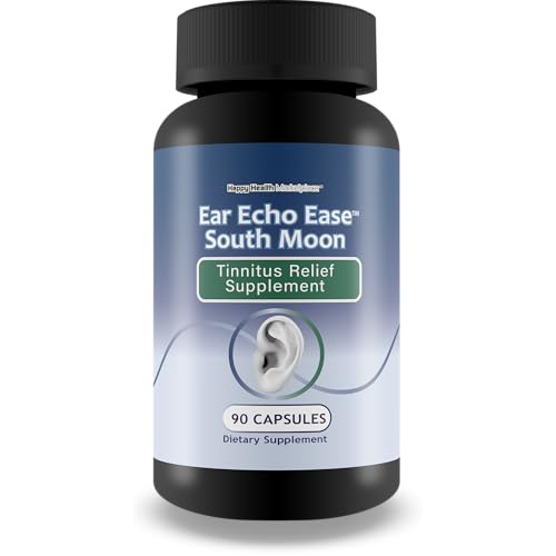 Ear Echo Ease South Moon Tinnitus Relief Supplement - Our Best Tinnitus Relief for Ringing Ears - Ear Health Supplements for Ringing in Ears Relief & Healthy Hearing Support - Stop Ringing in the Ears