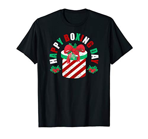 Happy Boxing Day - Festive Holiday Gift Present - Boxing Day T-Shirt