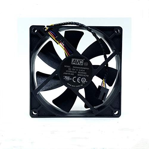 DAZA0920R2M AVC 12V 90mm Cooling Fan - 0.42A 9020 4-Wire PWM CPU Cooling Fan