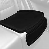 Clek Mat-Thingy Car Seat Protector Featuring LATCH-Compatible Design with Anti-Spill and Compression Damage Protection, Black