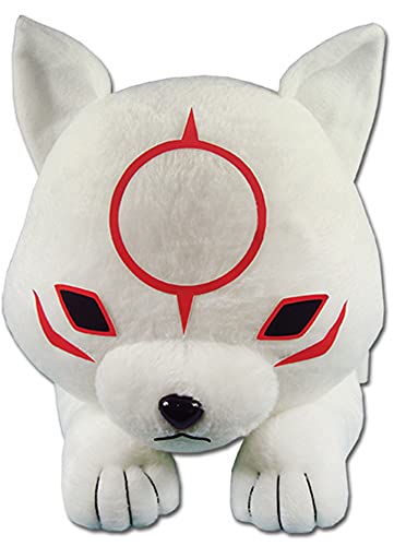 Great Eastern GE-52646 Okami-Den 19" Chibiterasu Lying Down Stuffed Plush