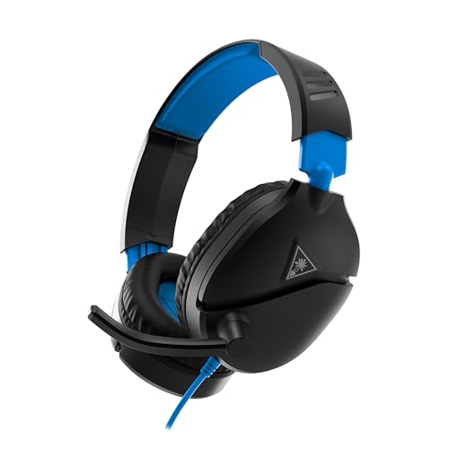 Turtle Beach Recon 70 PlayStation Gaming Headset - PS5, PS4, Xbox Series X|S, Xbox One, Nintendo Switch, Mobile, & PC with 3.5mm - Removable Mic, 40mm Speakers – Black