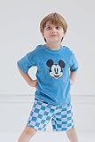 Disney Mickey Mouse Toddler Boys T-Shirt and Shorts Outfit Set Blue 3T