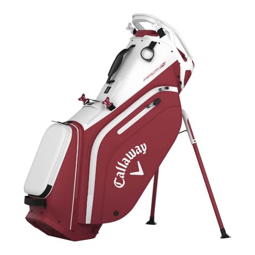 Callaway Golf Fairway 14 Stand Bag (White/Cardinal)