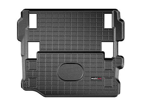 WeatherTech Cargo Trunk Liner for Jeep Wrangler 2-Door - Behind 1st Row (401198) Black