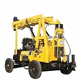 Maquina perforadora de pozos de agua 100m Diesel Hydraulic Small Portable Water Well Drilling Machine Water Well Drilling Rig