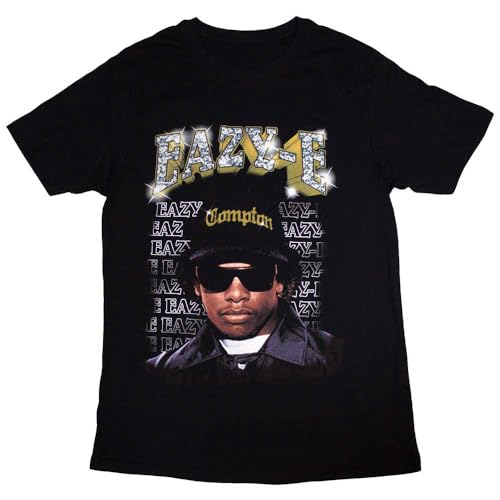Eazy E Compton Logo T-Shirt Black