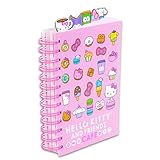 Hello Kitty Journal Set ~ Hello Kitty and Friends Cafe Notebook Bundle with Hello Kitty Tab Journal Plus Stickers, Decals | Hello Kitty School Supplies Gifts