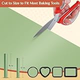 Silicone Baking Mat, 12 IN x 6 FT Free Cutting Silicone Baking Sheet,Non-Stick Reusable Dough & Pastry Mat,Non-Slip Silicone Mat Roll for Air Fryer Liner,Freeze Dryer,Oven Baking Pan,Kitchen Counter