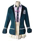 HonRmon Anime Nanami Chiaki Cosplay Lolita Uniform Suit School Uniform Sailor Suit (XX-Large) Blue