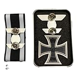 German 1914 First Class Iron Cross Badge Rommel Same German Medal Brooch Badge