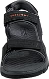 Skechers Men's Tresmen-Garo Open Toe Water Sandal, Black, 11 Medium US