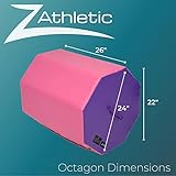 Z Athletic Octagon Mat for Gymnastics, Tumbling, and Cheerleading