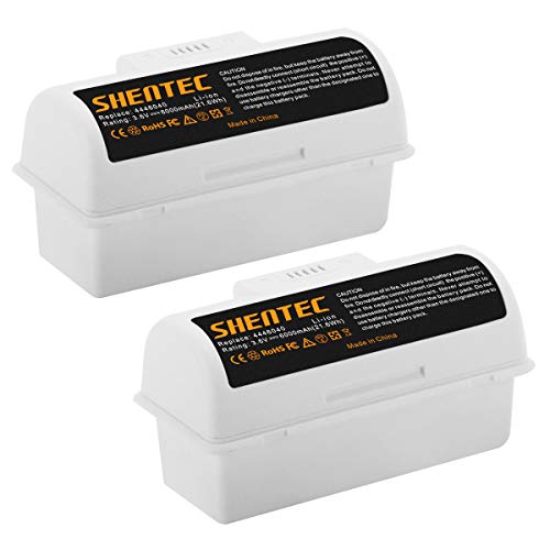 Shentec 2-Pack 6.0Ah 3.6V Replacement Battery Compatible with iRobot Braava Jet 240 Floor Mopping Robots, Li-ion Battery