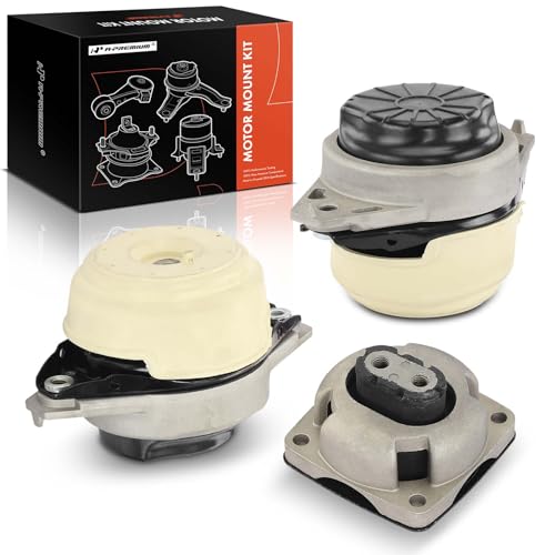 A-Premium 3PCS Engine Motor Mount and Transmission Mount Kit Compatible with Mercedes-Benz GLE400 2016-2017, GLE43 AMG 2017-2019, GLE550e 2016-2018, GL450 2015-2016, GLS450 2017-2019, ML350 2013-2015