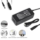 eeTao 42V AC/DC Adapter Charger Compatible with Hover-1 36V Highlander, Dynamo, Gambit, Helios, Alpha, Jive, Journey, Formula, Escape, Pioneer and Rally Electric Scooter DC42V 1.5A-2A Power Supply