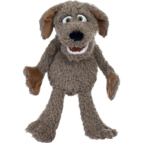 Living Puppets - Lexi The 19-Inch Dog, Plush Hand Puppet for Boys and Girls, Puppy