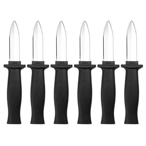 Retractable Fake Knife 6 PCS, Retractable Prop Knives, Retractable Plastic Knife, Gag Magic Knife Fake Dagger, Joke Disappear Blade Trick, Costume Prop Prank Gag for April Fools Day Party Halloween
