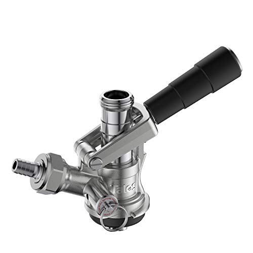 S System Keg Tap Coupler - Ergonomic Handle