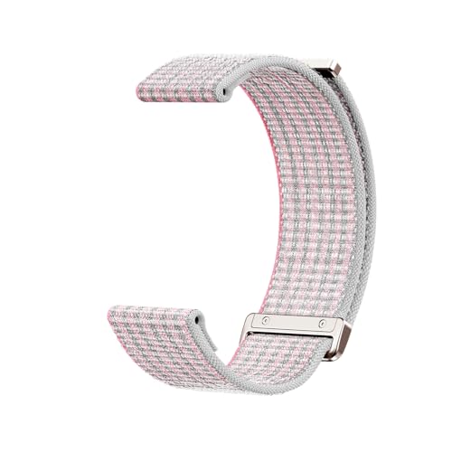 Amazfit Official Smart Watch Bands Replacement, 20mm Watch Band, Nylon Wristband Strap, Compatible with Balance, Cheetah Pro, Cheetah Round, GTR 4 Limited Edition, GTR 3, GTR 3 Pro, GTR 2, Soft Rose.