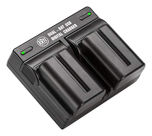 BM Premium 2 NP-FM500H NPFM500 Batteries and Dual Charger for Sony Alpha a68, a77II, SLT-A57, A58, A65V, A77V, A99V, A200, A300, A350, A450, A500, A550, A560, A580, A700, A850, SLT-A900 DSLR