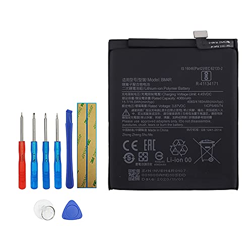 Vvsialeek BM4R Replacement Battery Compatible with Mi 10 Lite 5G M2002J9G with Toolkit