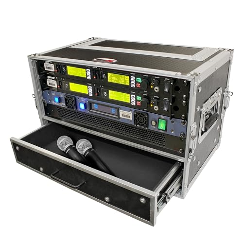 ProX XS-WM4U2DR ATA-style Rack Flight Case with Drawer - 4U
