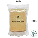 Kombucha.com 100 Pack EXTRA LARGE Disposable Paper Tea Drawstring Filter Bag - Unbleached Paper - for Tea, Kombucha, Coffee, etc. (3.15 x 3.95 Inches) (3.15 x 3.95 Inches)