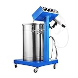 Mophorn 40W 45L Electrostatic Powder Coating Machine with Spraying Gun Paint 450g Per Minute WX-958 Powder Coating System (40W 45L)