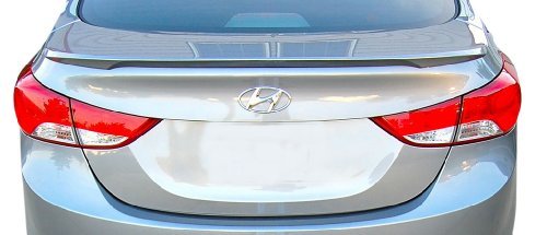 Spoiler and Wing King brand Factory Style Lip Spoiler made for the Elantra Painted in the Factory Paint Code of Your Choice #522 JR
