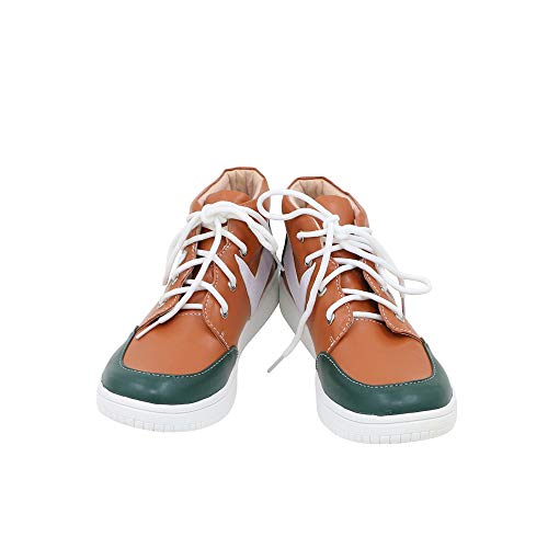 YuanCos Dorohedoro Nikaido Anime Cosplay Shoes C006 (Female US 7/EU38) Orange
