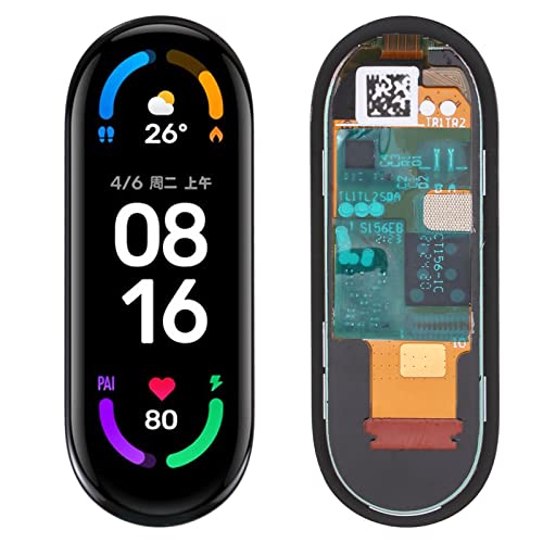 LCD Screen and Digitizer Full Assembly for Xiaomi Mi Band 6