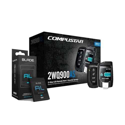 Compustar 2-Way Car Remote Start & Alarm Bundled with + (1) iDatalink ADS-Blade AL Universal Integration Cartridge