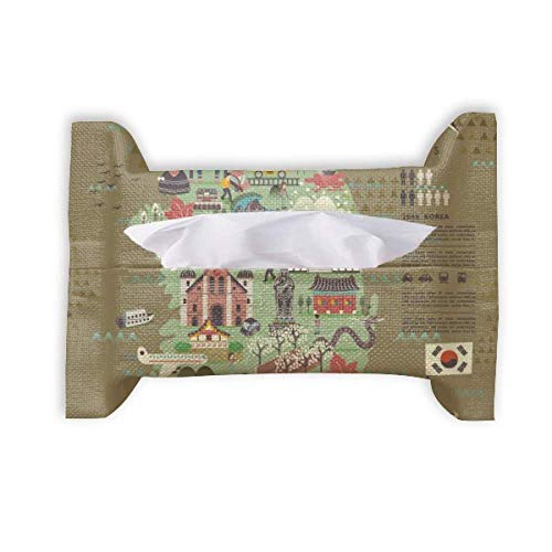Landmarks in South Korea Paper Towel Facial Tissue Bag Napkin Bumf
