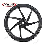 Arashi Front Wheel Rim for BMW 2019-2024 (Version M) S1000RR S1000R S1000XR M1000RR, 2019-2024 M1000R M1000XR Motorcycle Replacement Accessories Matte Black S 1000 S1000 RR 1000RR