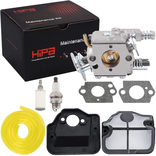 Hipa PP4620AVX Carburetor for Husqvarna 142 141 136 36 41 137 Chainsaw Replaces 530071987 WT-289 W-29 WT-202 WT-285 WT-529 WT-239 for Zama C1Q-W29E Carb