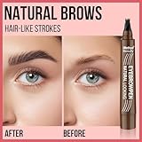 iMethod Eyebrow Pen - Eyebrow Pencil Magical Upgraded Eye Brow Pencils for Women with 4 Fork Tip & Spoolie Brush for Hair-Like Natural Brows, Last All-Day, Microblading Eyebrow Pen, Light Brown