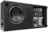 Earthquake Sound CP8 Couch Potato - 300W Peak Powered 8-Inch Slim Home Theater Subwoofer with Down-Firing Bass Reflex Enclosure Design (Black Laminate, Single)