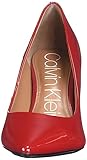 Calvin Klein Women's Gayle Pump, Crimson Red, 7.5